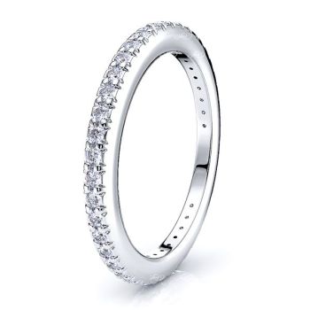 Melania Prong Set Women Anniversary Ring