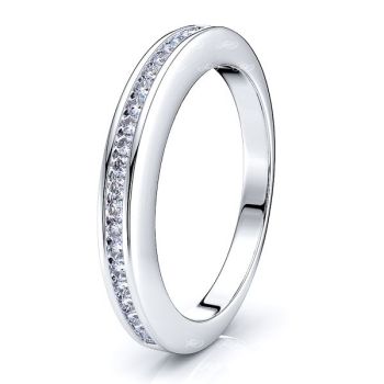 Jehanne Channel Set Women Anniversary Ring