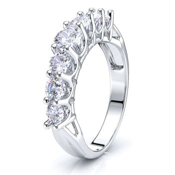 Chloe Prong Set Women Anniversary Ring