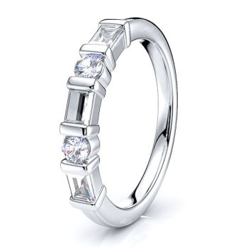 Gabriella Bar Set Women Anniversary Ring