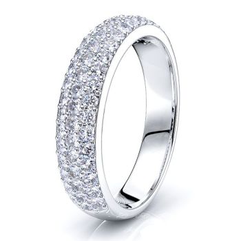 Laure Pave Set Women Anniversary Ring