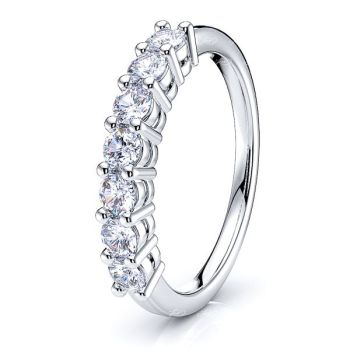 Amada 7 Stone Women Anniversary Ring