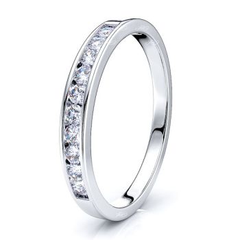 Rosemonde Channel Set Women Anniversary Ring