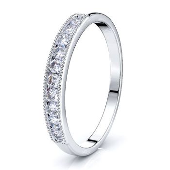 Salvatrice Channel Set Women Anniversary Band