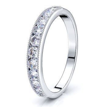 Alessia Milgrain Women Anniversary Band