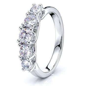 Estelle Prong Set Women Anniversary Ring