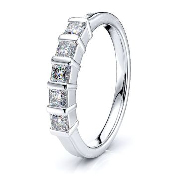 Rosalva Bar Set Women Anniversary Ring