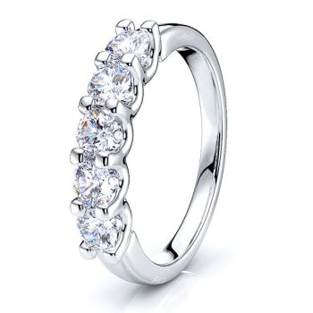 Roxanne Prong Set Women Anniversary Ring