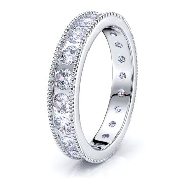 Priya Channel Set Women Eternity Band