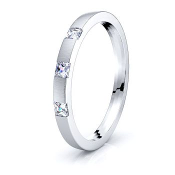 Beatrice Mens Diamond Wedding Band