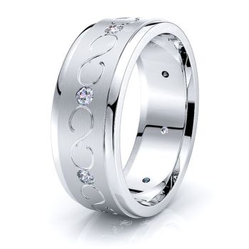 Chloe Mens Diamond Wedding Band
