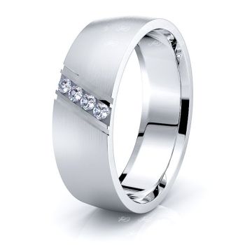 Millie Mens Diamond Wedding Band