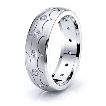 Lam Mens Diamond Wedding Ring