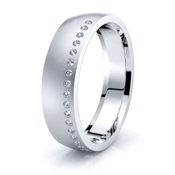 Mim Mens Diamond Wedding Band