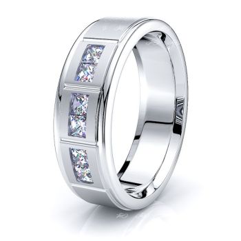 Cosima Mens Diamond Wedding Ring