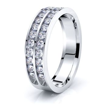 Daphne Mens Diamond Wedding Band