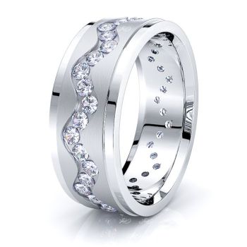 Beatrix Mens Diamond Wedding Ring