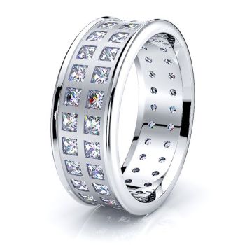 Tessa Mens Diamond Wedding Ring