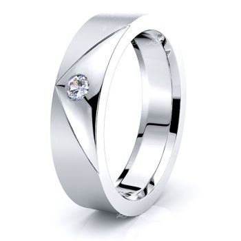 Hattie Mens Diamond Wedding Ring