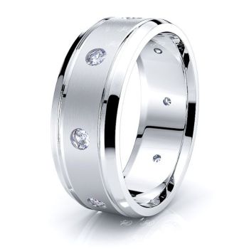Annabel Mens Diamond Wedding Band