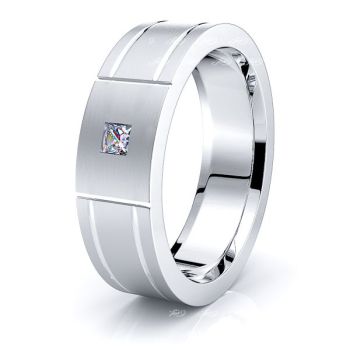 Sylvie Mens Diamond Wedding Ring