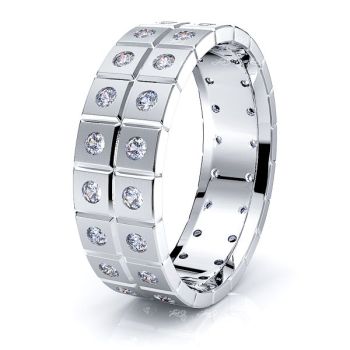 Rebecca Mens Diamond Wedding Ring