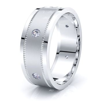 Finley Mens Diamond Wedding Band