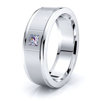 Belle Mens Diamond Wedding Band