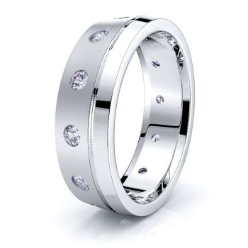 Saoirse Mens Diamond Wedding Ring