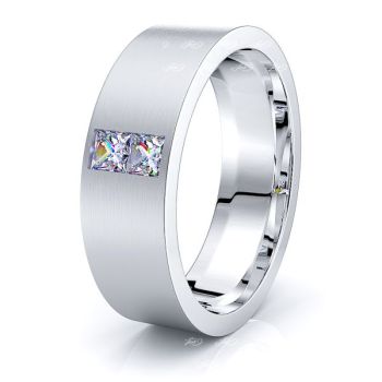 Ruth Mens Diamond Wedding Band