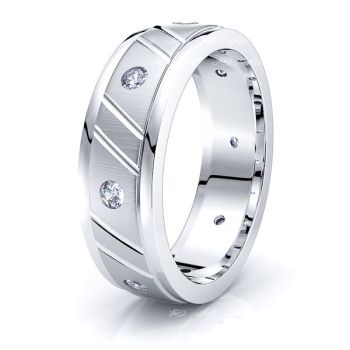 India Mens Diamond Wedding Ring