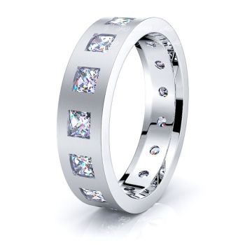 Sylvia Mens Diamond Wedding Band