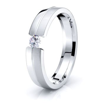 Snow Mens Diamond Wedding Ring