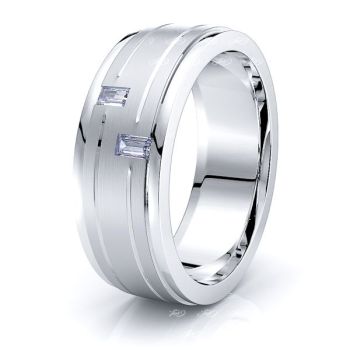 Andromeda Mens Diamond Wedding Ring