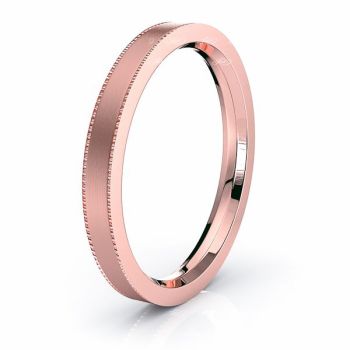 Solid Flat Milgrain Comfort Fit Mens Wedding Band Solid Flat Milgrain Comfort Fit Mens Wedding Band