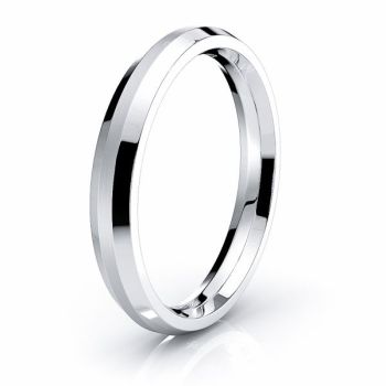 Solid Beveled Edge Comfort Fit Mens Wedding Ring Solid Beveled Edge Comfort Fit Mens Wedding Ring