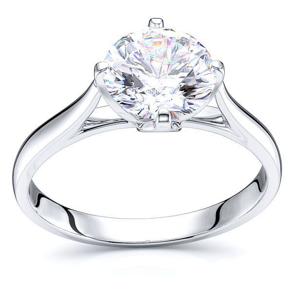 Detroit Cathedral Solitaire Engagement Ring