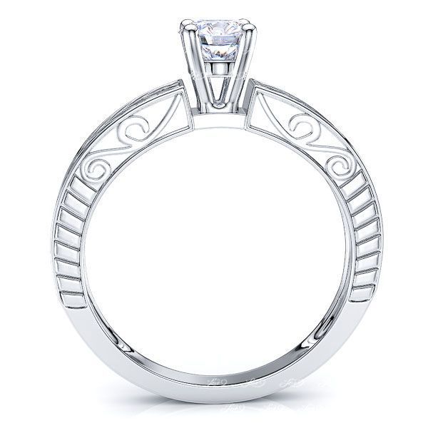 Engagement Rings - Las Vegas Solitaire Antique Bridal Ring