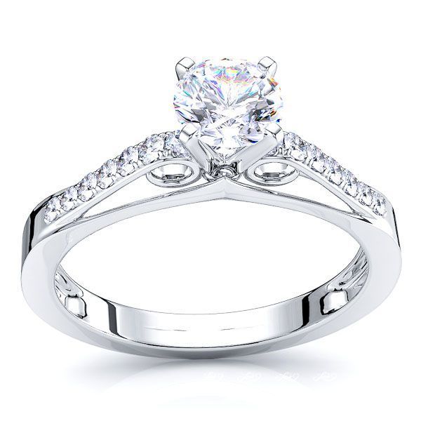Fredericton Pave Set Engagement Ring