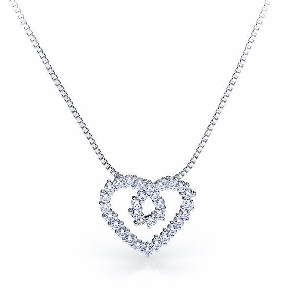 Felicita Diamond Heart Pendant