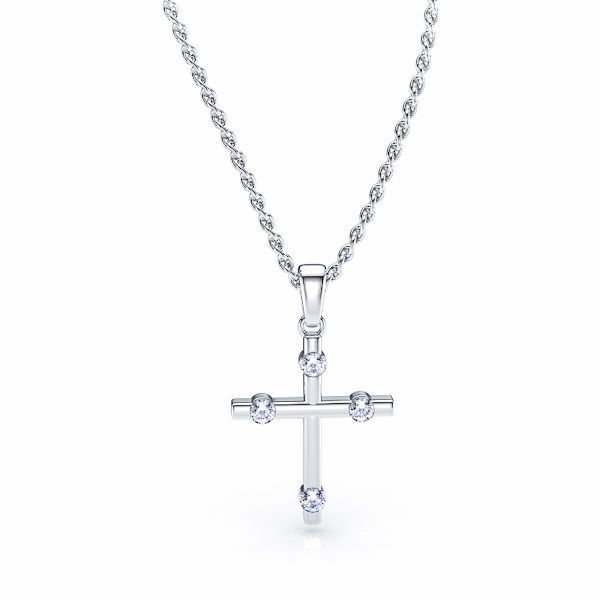 Ninette Diamond Cross Pendant