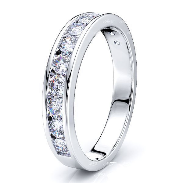 Jeanette Channel Set Women Anniversary Wedding Ring