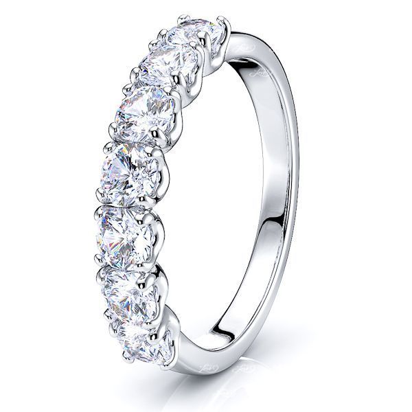 Aceline 7 Stone Women Anniversary Wedding Ring