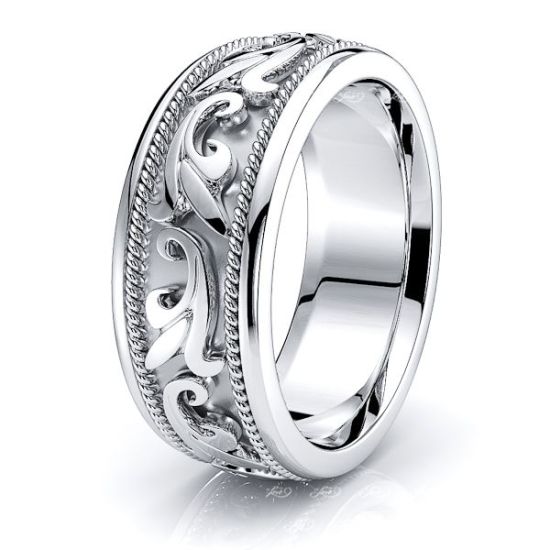 Matthew Antique Handmade Mens Wedding Ring