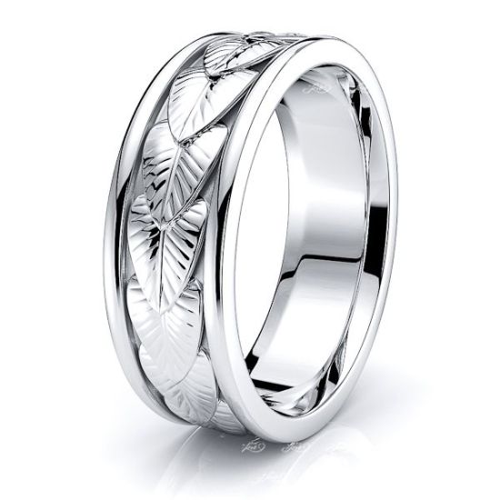Lachlan Mens Hand Braided Wedding Band