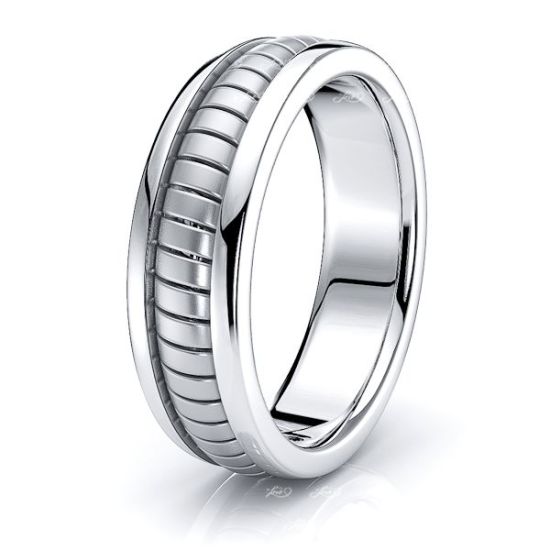 Elias Hand Woven Mens Wedding Ring