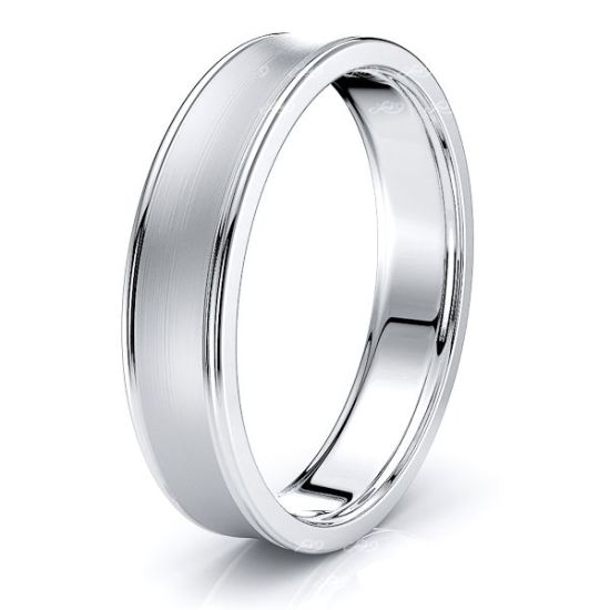 Harriet Solid 5mm Mens Wedding Band