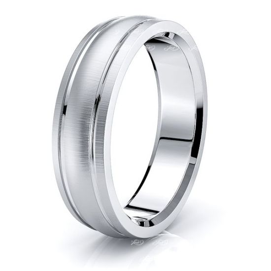 Faye Solid 7mm Mens Wedding Ring