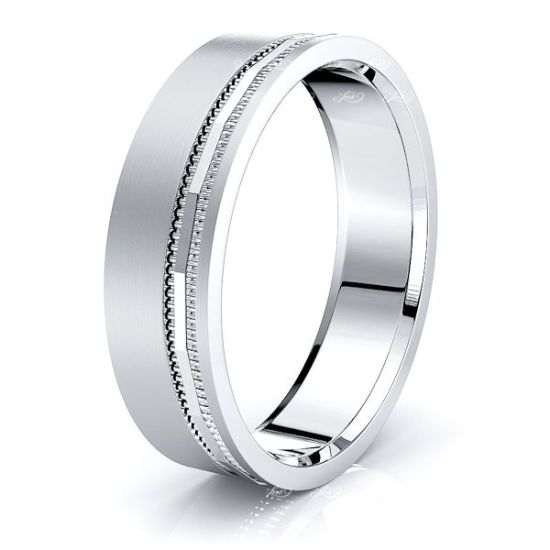 Susannah Solid 6mm Mens Wedding Band