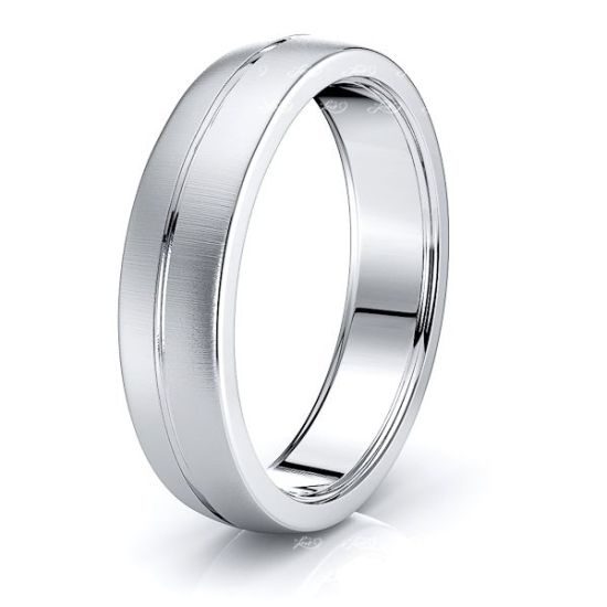 Maude Solid 6mm Mens Wedding Ring